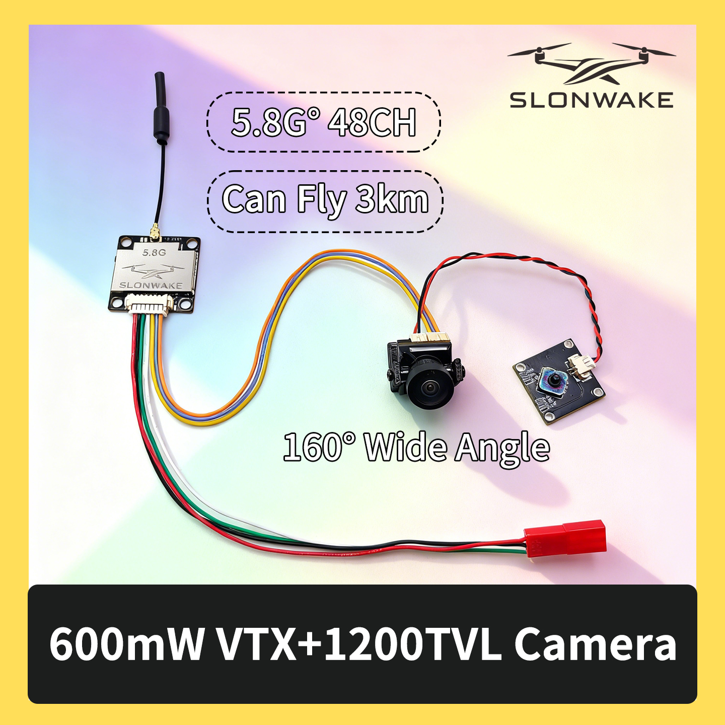 SLONWAKE 5.8G 600mW 7-24V FPV  - Fpv Drone Frame review and price