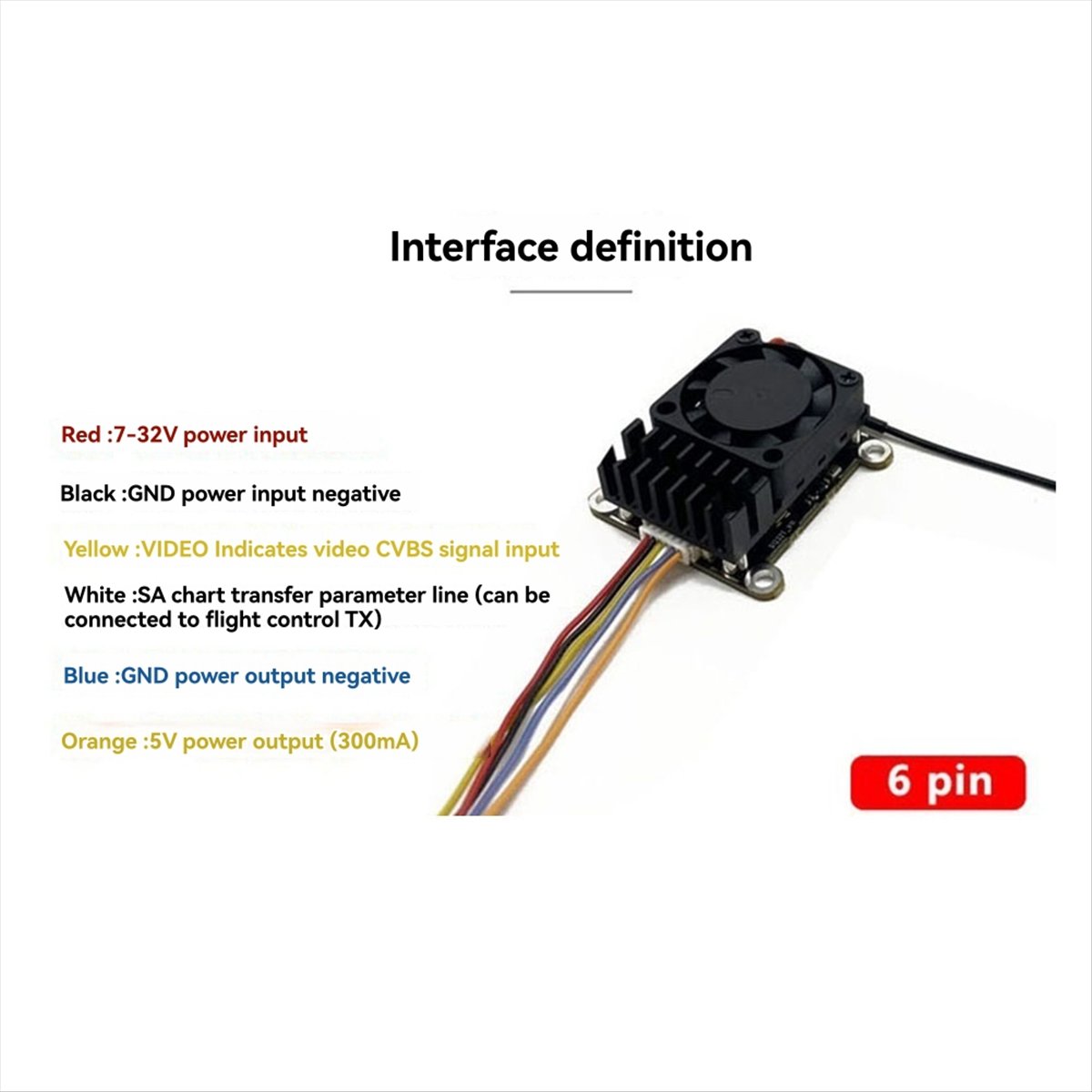 5.8G 2W VTX 2000mW FPV Video T - Fpv Drone Vtx review and price