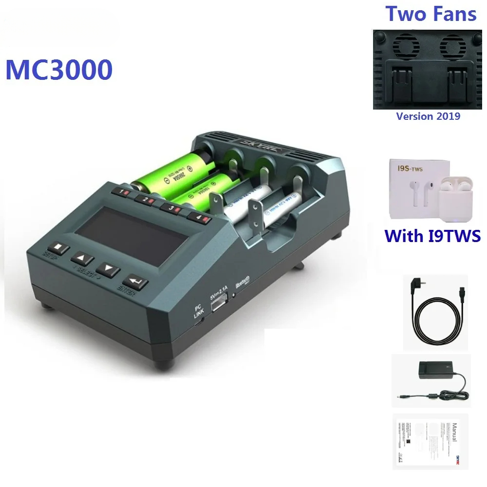 MC3000  Smart 4 Slots LCD Disp - Fpv Drone Charger review and price