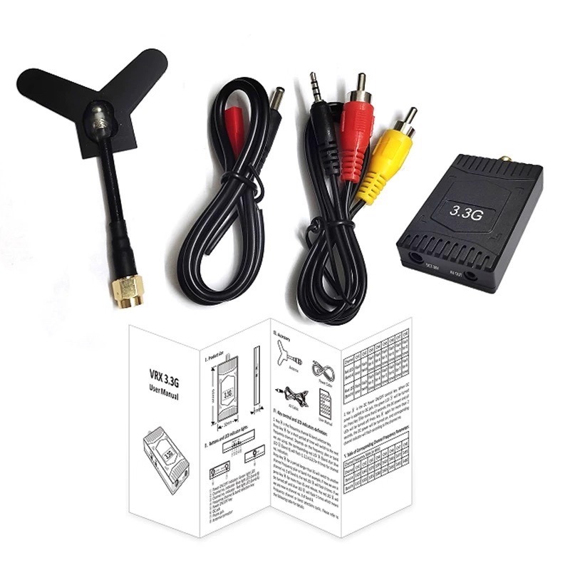 3.3GHz FPV VTX/VRX  3W Analog  - Fpv Drone Vtx review and price