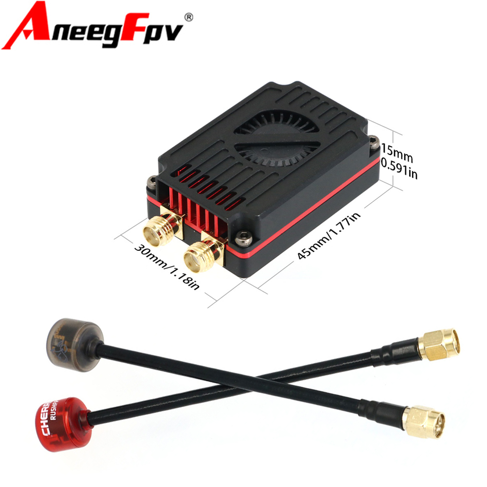 RUSHFPV 4.9G 5.8G 2.5W VTX 8+  - Fpv Drone Vtx review and price