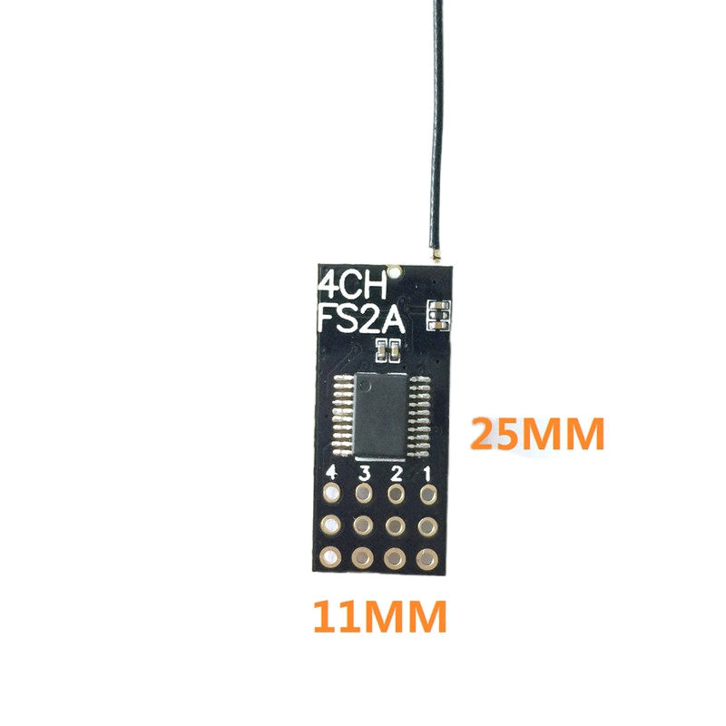 Flysky FS2A Mini Receiver 4CH  - Fpv Drone Flight Controller review and price