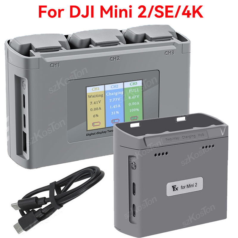 For DJI Mavic Mini 2/SE Mini 4 - Fpv Drone Charger review and price