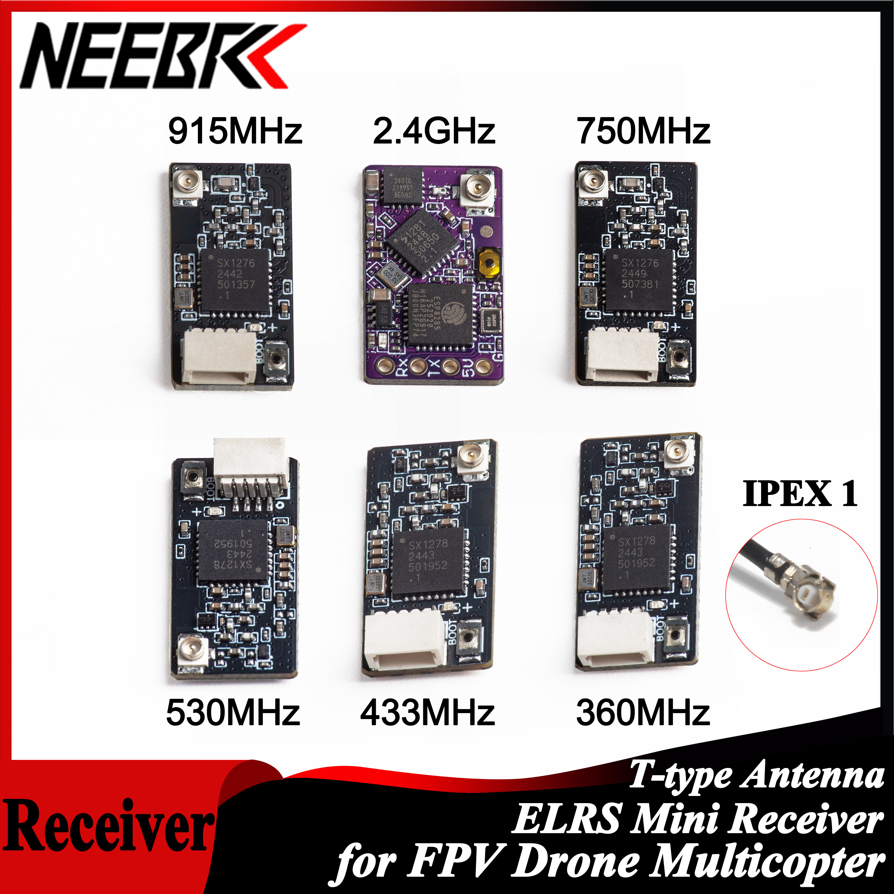 NEEBRC ELRS 2.4G/915Mhz/360Mhz - Fpv Drone Frame review and price
