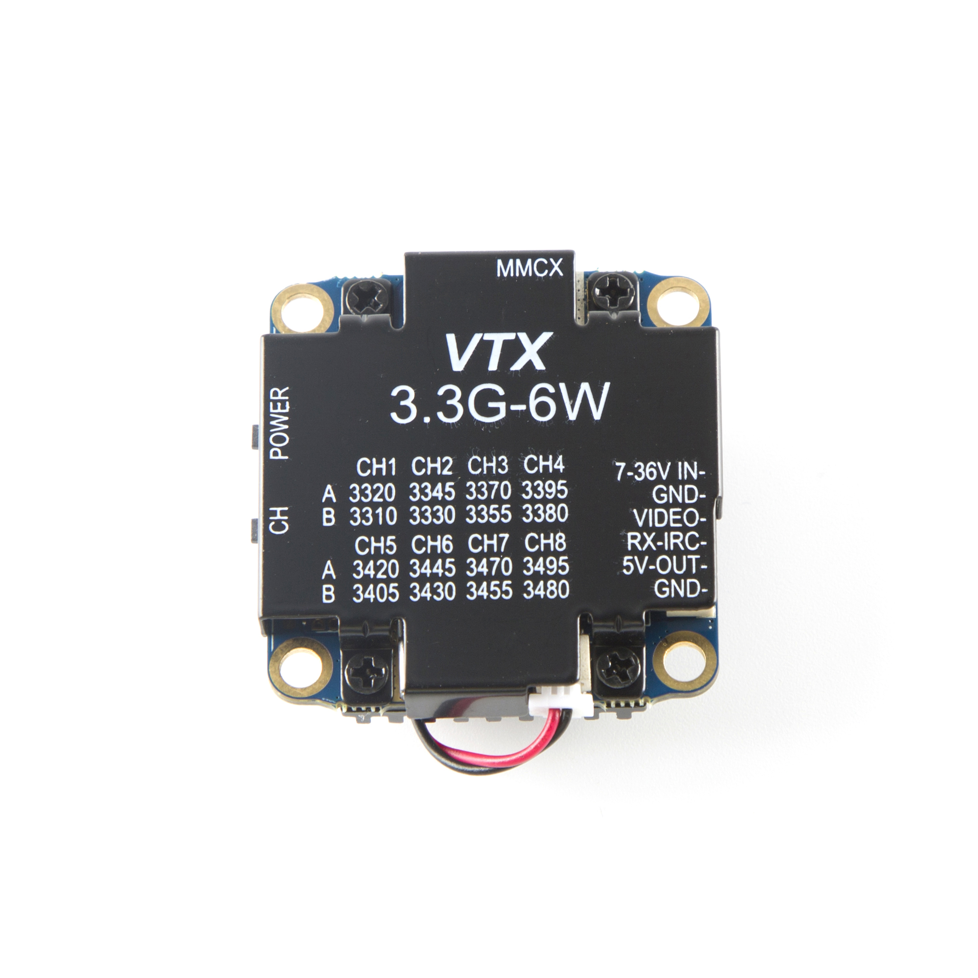 FPV Video Transmitter 3.3G 6W  - Fpv Drone Vtx review and price
